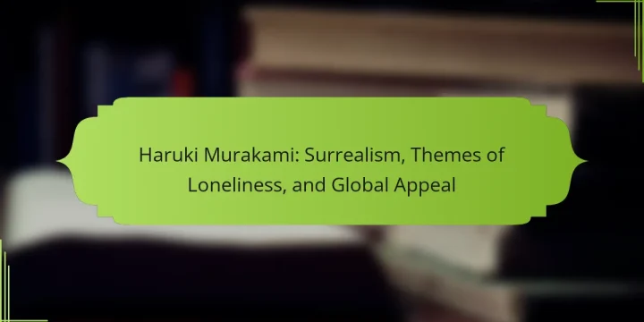 Haruki Murakami: Surrealism, Themes of Loneliness, and Global Appeal
